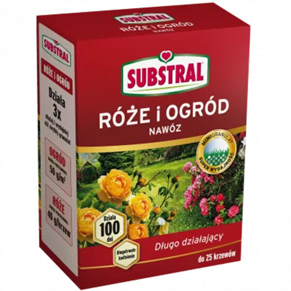 جديد الأسمدة المعقدة Nawóz do Róż i Ogrodu 100 Dni 1KG Substral