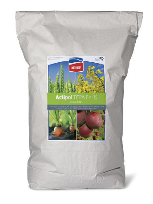 جديد محفز نمو النبات ACTIPOL D-Fe 15 Chelat Żelaza DTPA 25kg