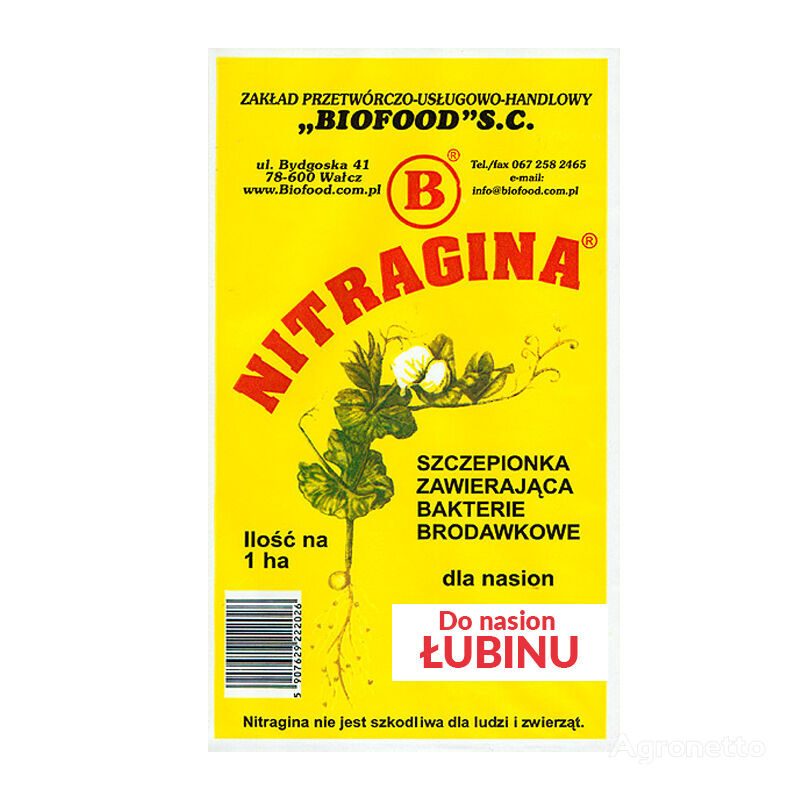 جديد محفز نمو النبات NITRAGINA 1 HA żywe bakterie nasiona-Łubin