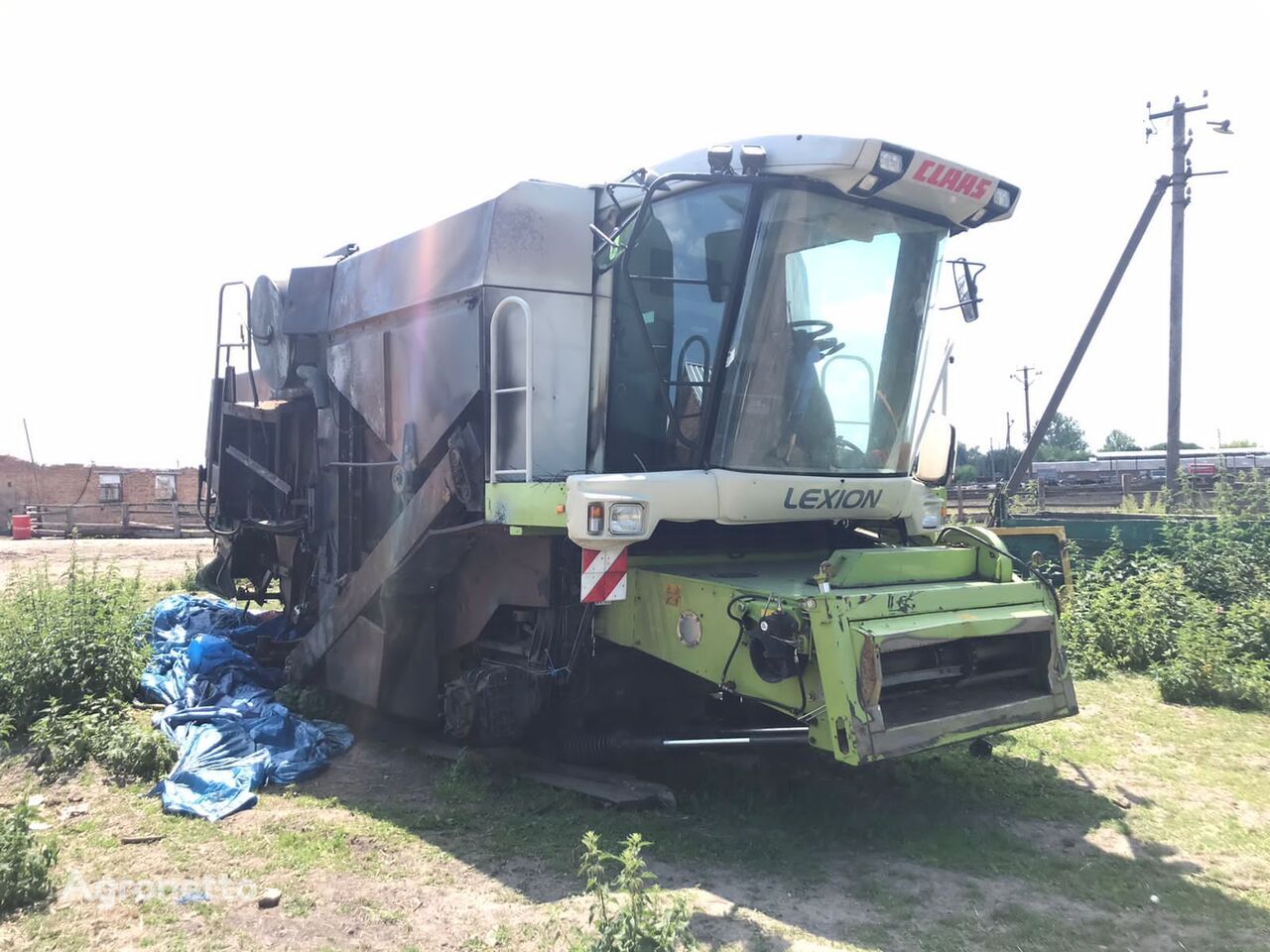 ماكينة حصادة دراسة Claas Lexion 440/460 RAZBORKA na zapchasti Leksion من قطع الغيار