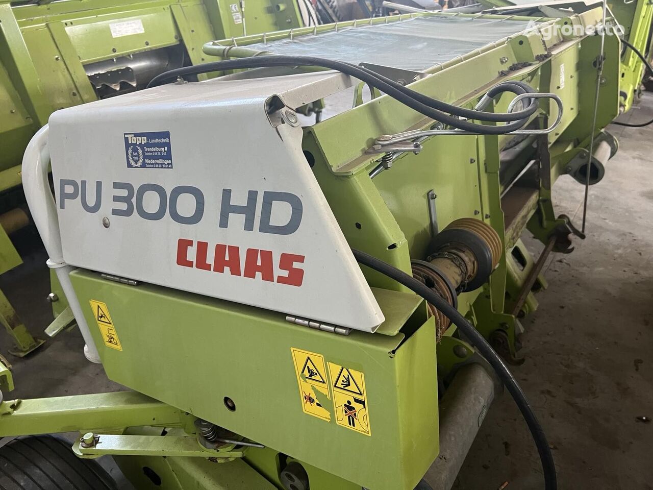 اللاقطة المجمعة Claas PU 300 HD