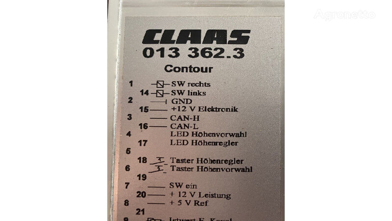 وحدة التحكم Claas 013 362.3