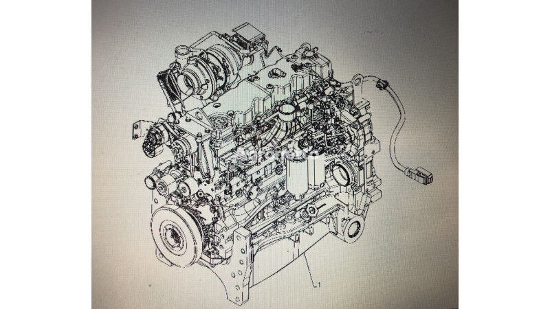 المحرك لـ جرار بعجلات Case IH OPTUM 270