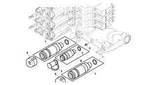 عجلة مشط التبن RE289572 ( لـ جرار مجنزر John Deere 9470RX